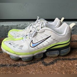 Nike VaporMax White & Neon Green Sneakers